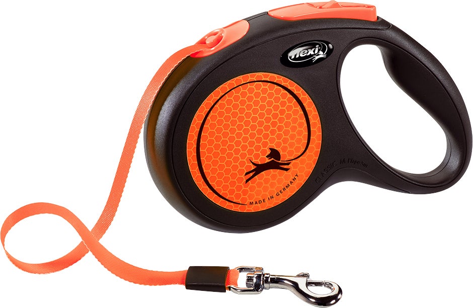 Flexi rollijn New Neon tape M oranje 5 m