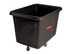 Affaldsvogn L96xB66xH71cm Sort uden låg,stk
