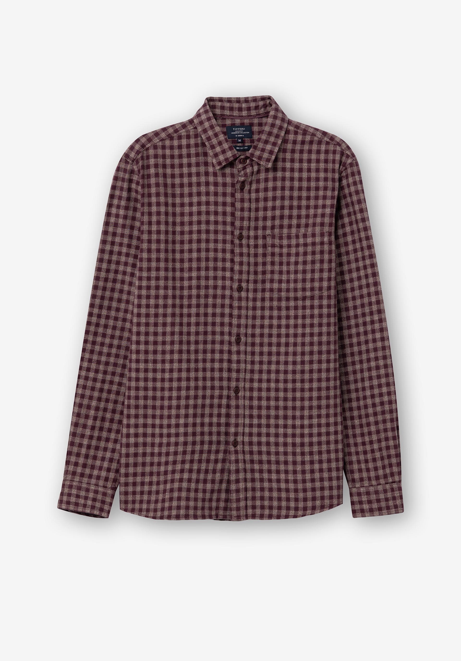 Camisa Regular Fit Flanela Xadrez