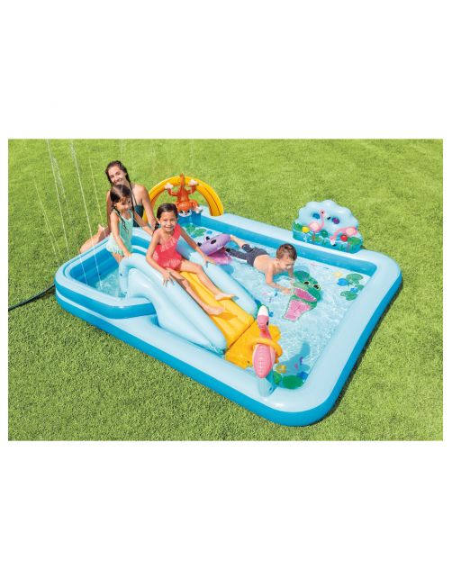 Intex Play Center Jungle Adventure - Speelgoed - 244x198x71 cm Leeftijd 2+