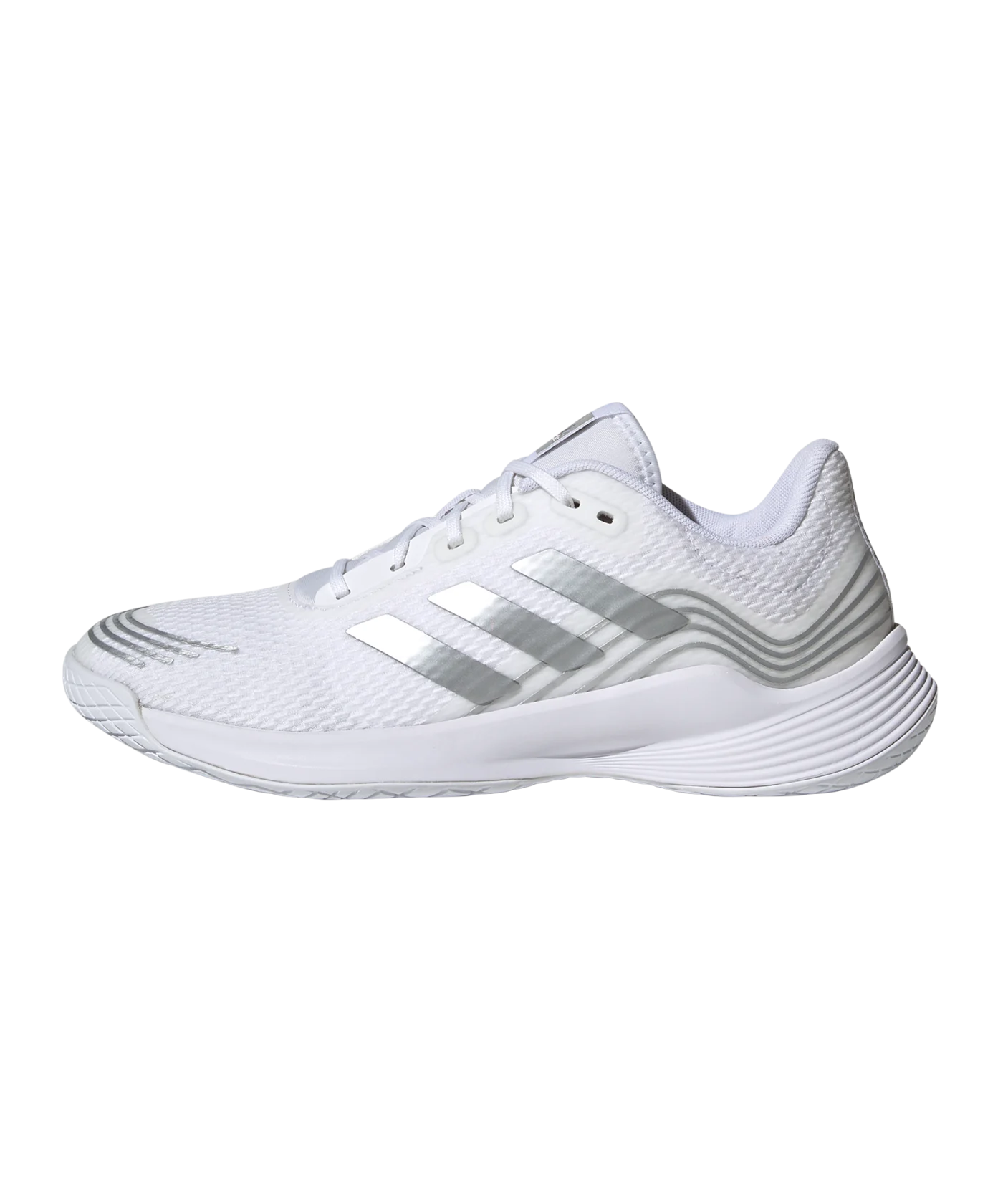 adidas Novaflight Jump Damen Weiss Silber