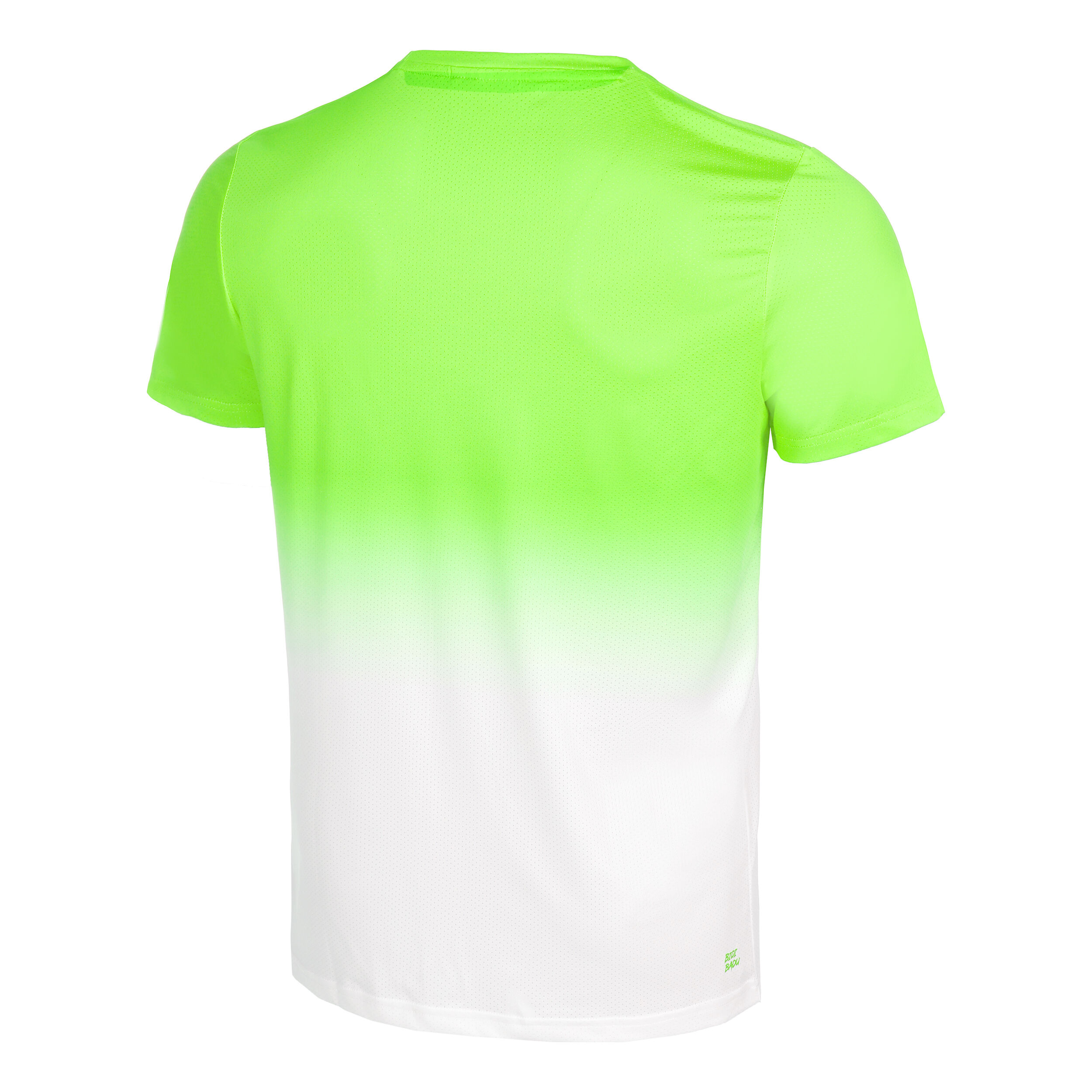 BIDI BADU Crew Gradiant T-shirt Hommes - Vert Fluo , Blanc