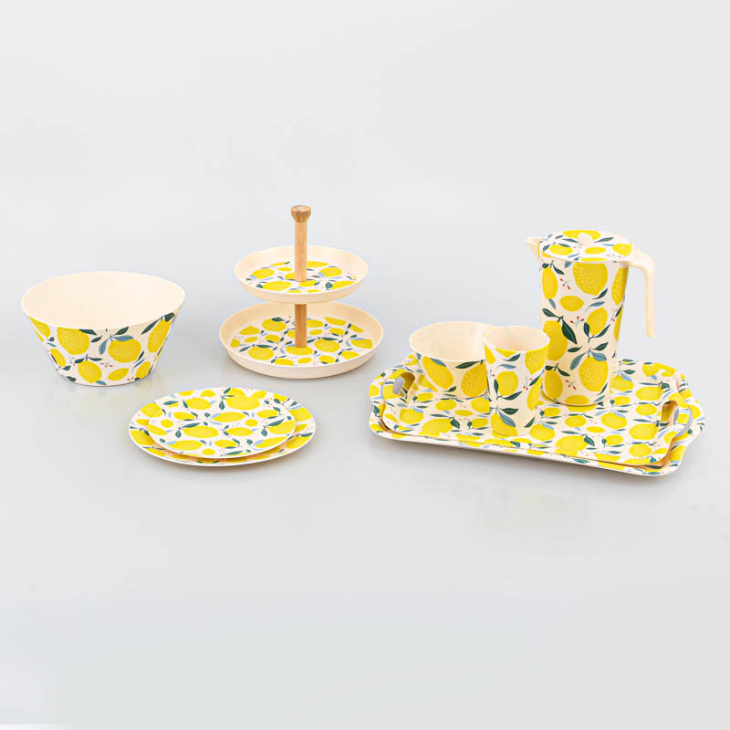 Plateau rectangulaire 'Lemon'