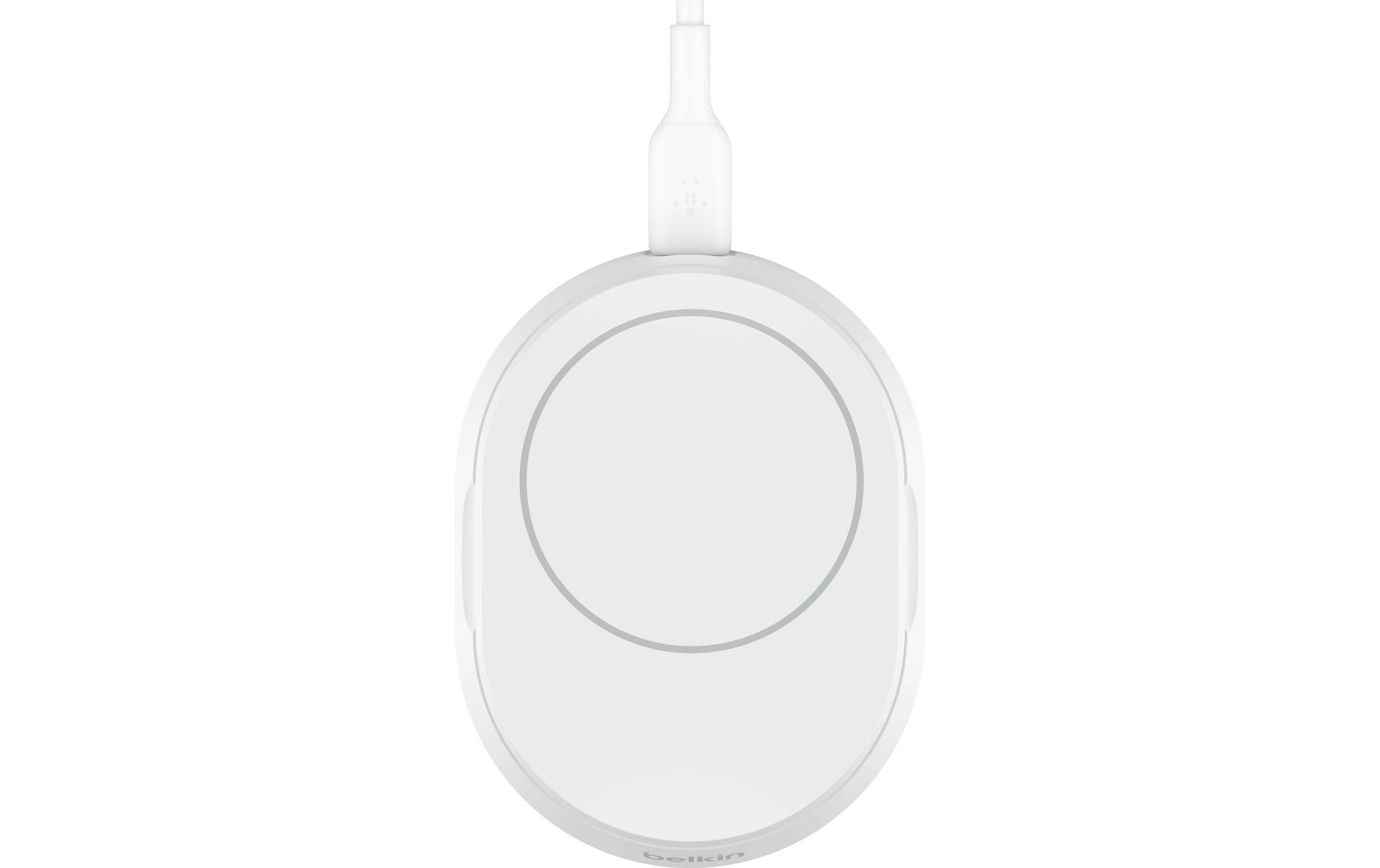 Wireless Charger Boost Charge Pro Weiss inkl. NetzteilVerstellbare kabellose magnetische Ladestation mit Qi2