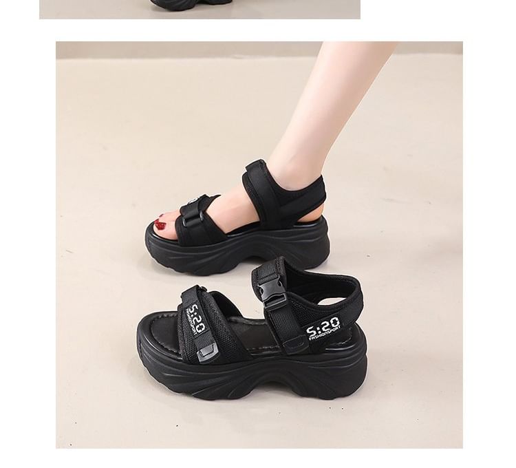 Asterisk - Platform Mesh Sandalen