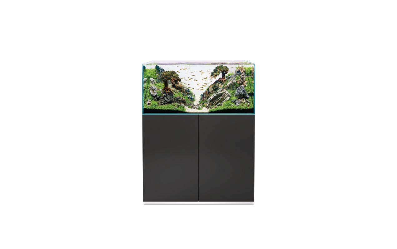 Aquarienkombination ScaperLine 100, Schwarz, 250 l<br>ScaperLine Aquarien aus Optiwhite-Glas mit Unterschrank
