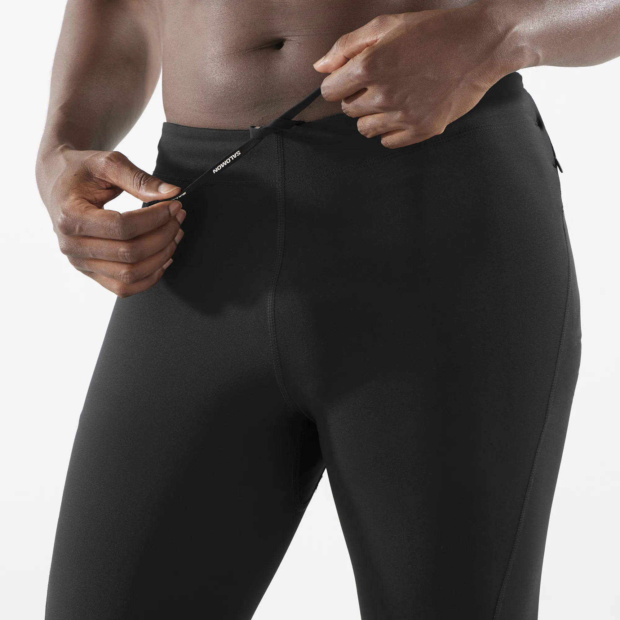 Salomon Men's Shkout Core Tights Deep Black