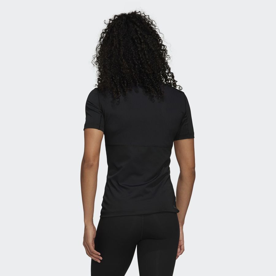 adidas T-shirt d'Entraînement Techfit - Noir/Blanc Femme