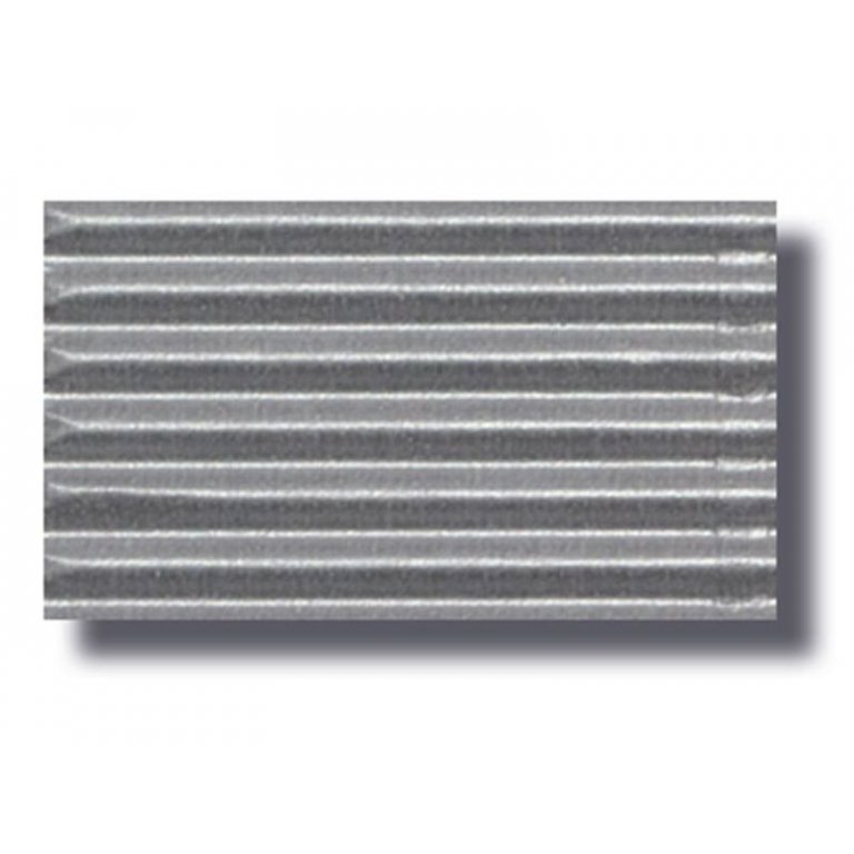 Nanowellpappe einseitig, Bogen, metallic