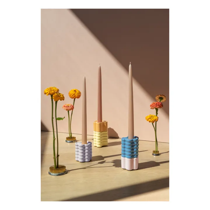 Octaevo Petit Bougeoir Flora | Rose
