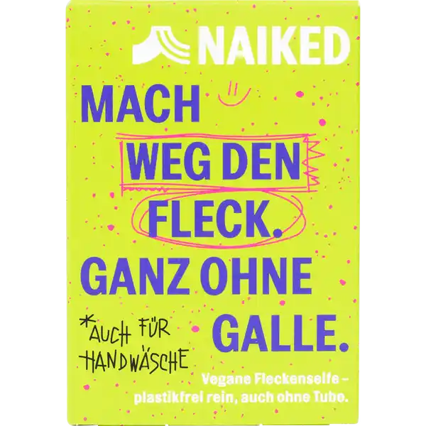 Vegane Fleckenseife