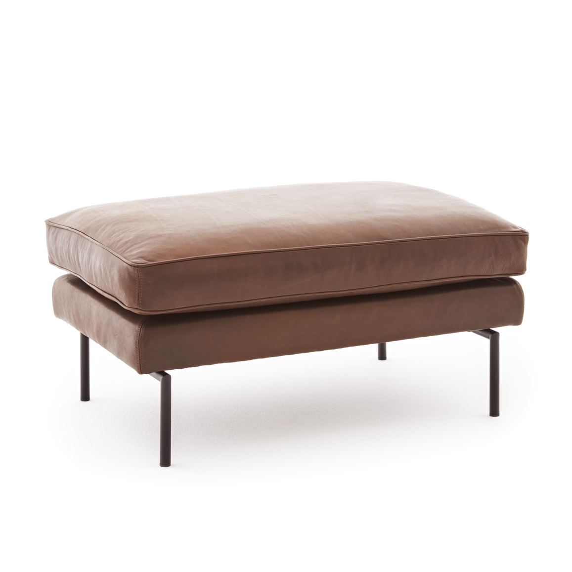 Loods 5 Design hocker Stark Hocker 90x60 | C Sauvage Chocolate | Zwart met knik