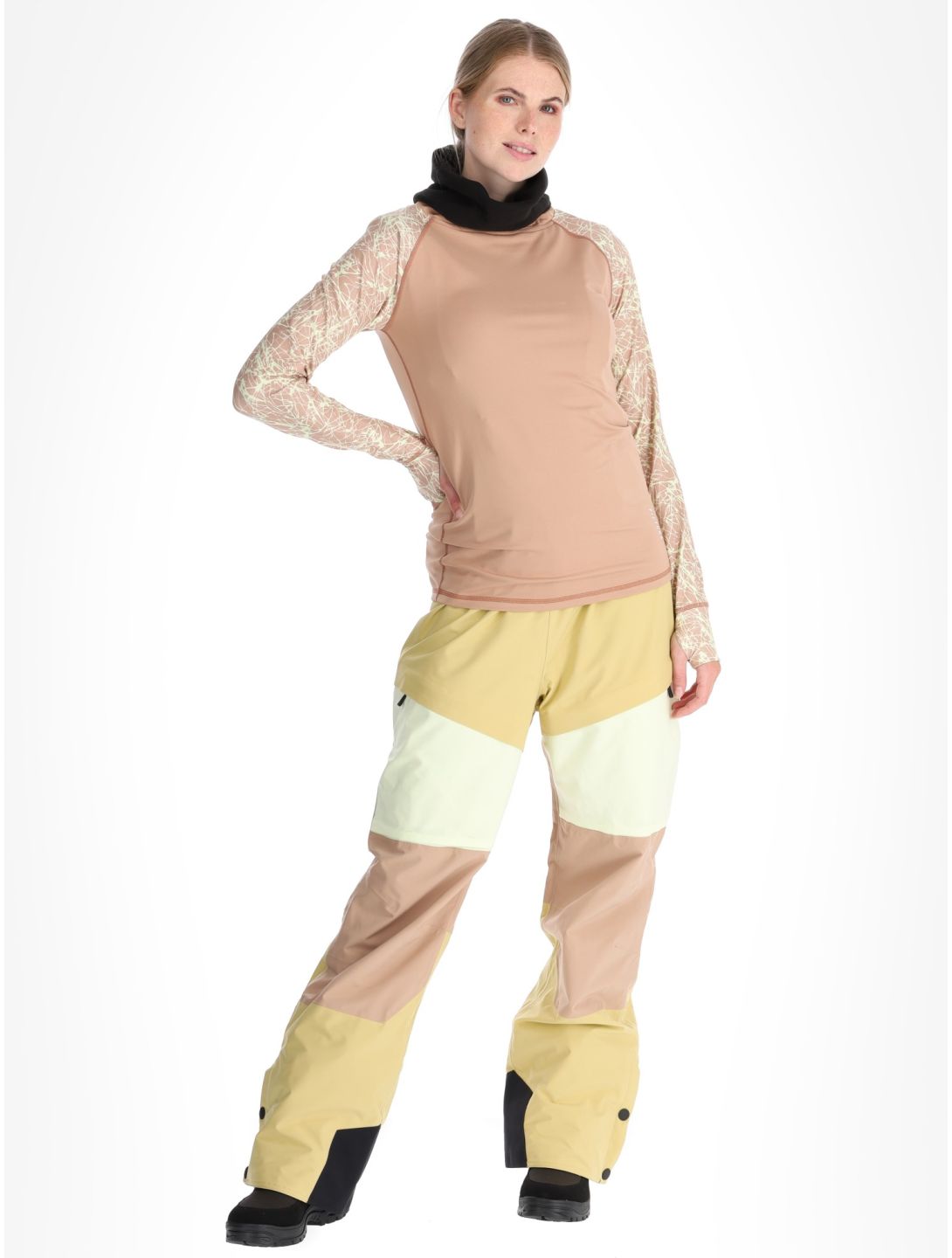 Pagaya High Fleece thermoshirt dames