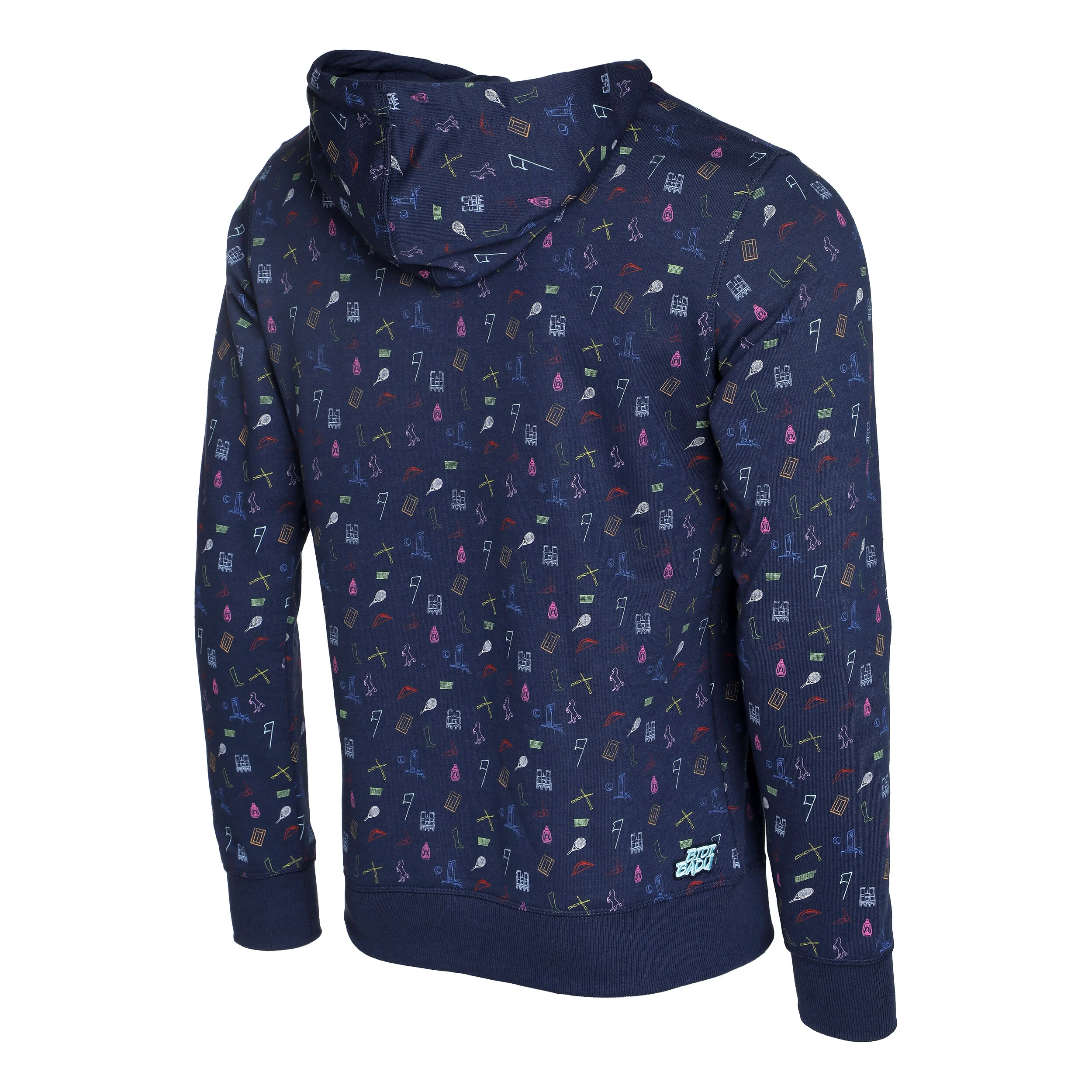 BIDI BADU Napo Lifestyle Sweat À Capuche Hommes - Bleu Foncé , Multicouleur
