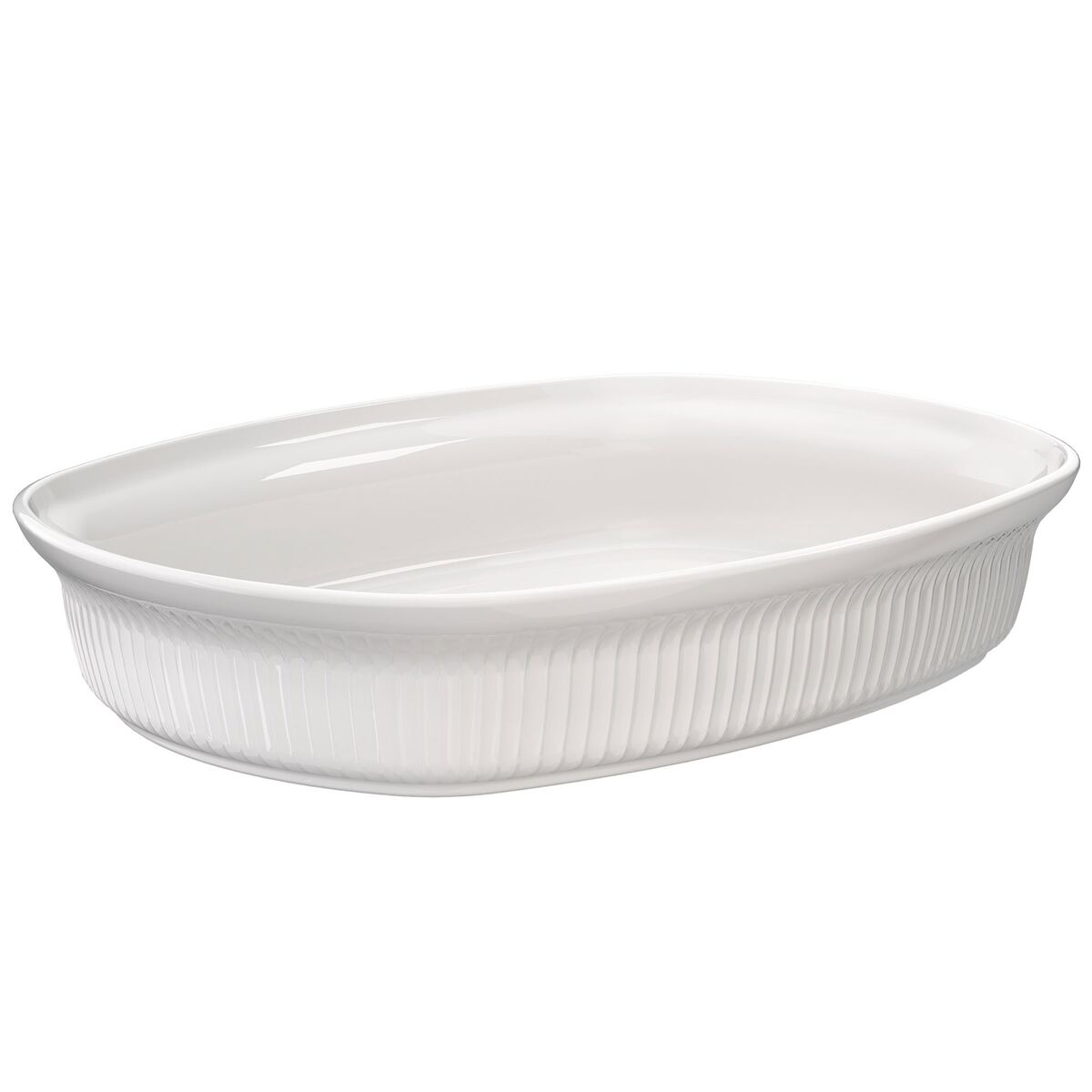 Hammershøi ildfast form 39 x 29,5 cm, hvit