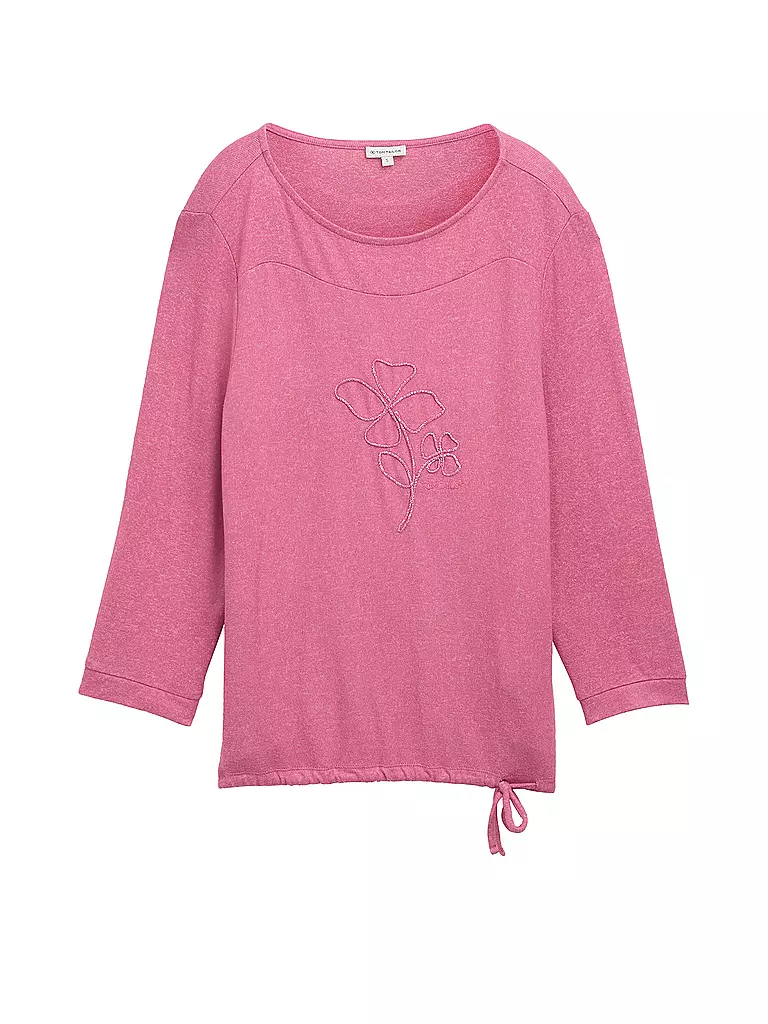 TOM TAILOR Langarmshirt pink