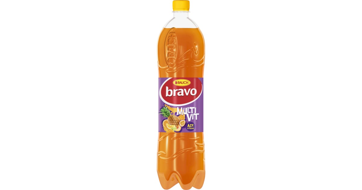 Rauch Bravo Multivitamin Ace Tray 6x 1,5 Liter (Einweg)