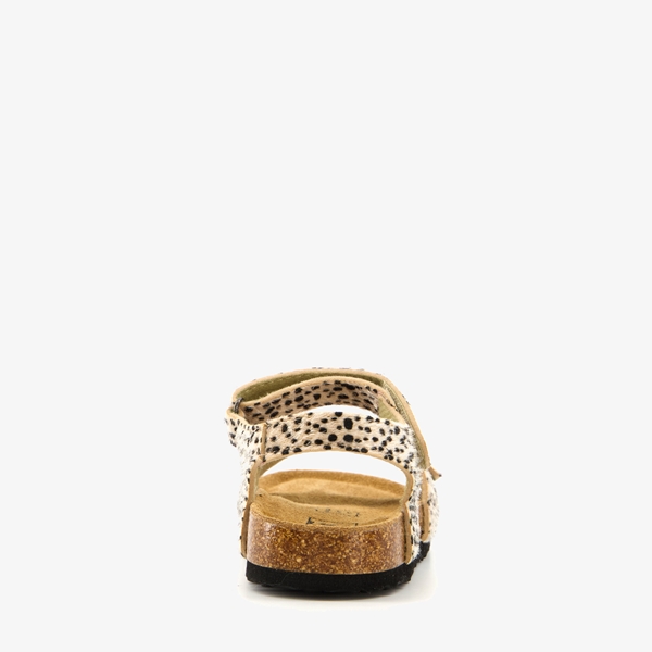 Scapino meisjes bio sandalen met cheetah print