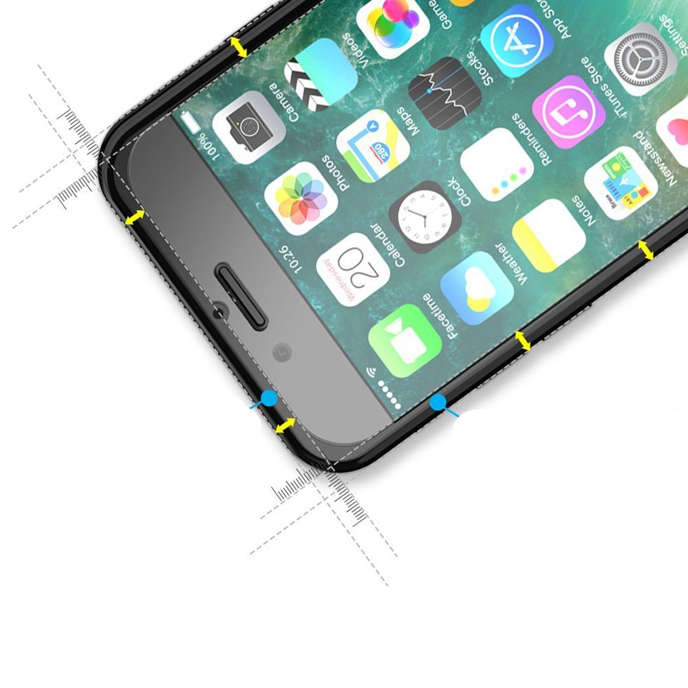 iPhone 8 / iPhone 7 Panzer Glas Display