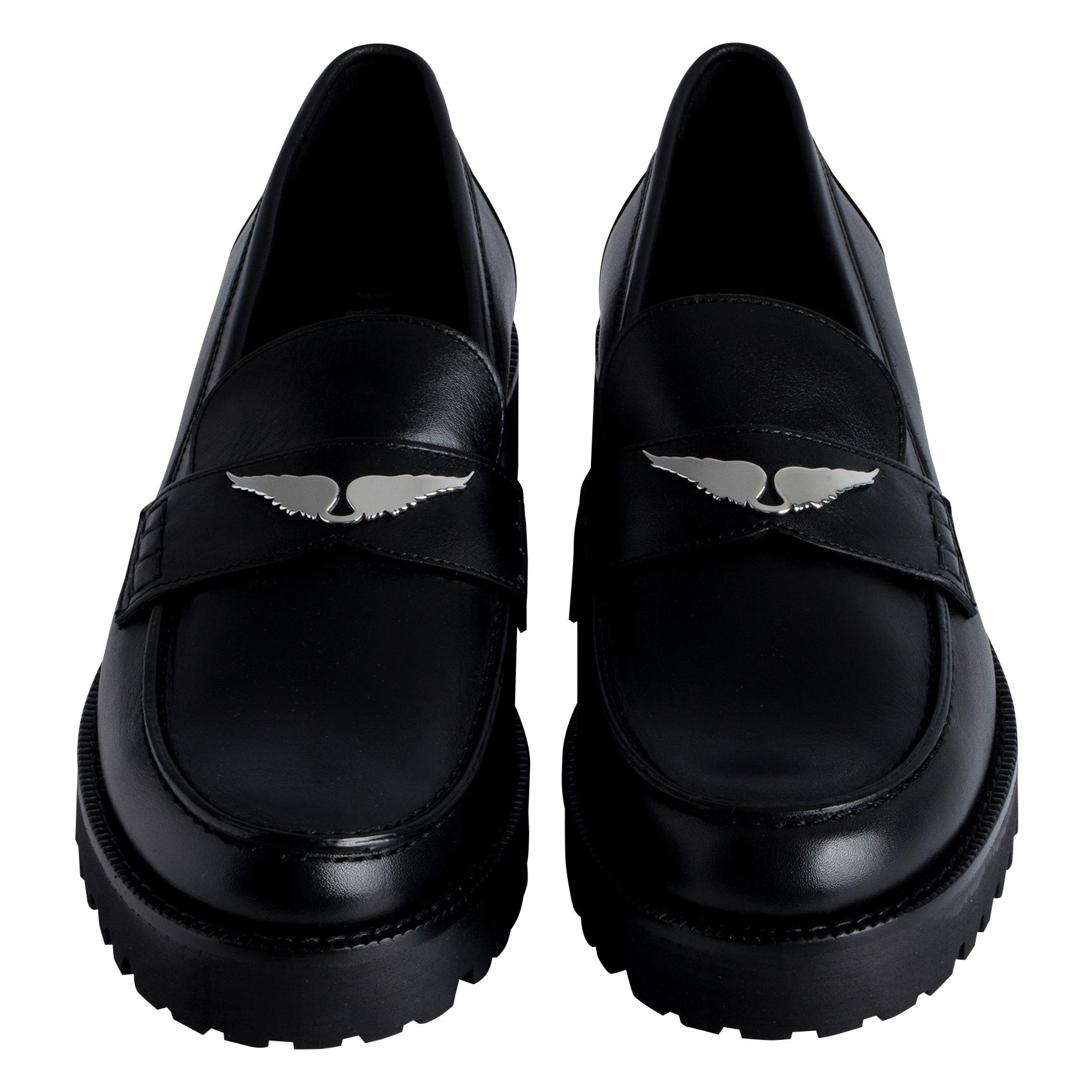 JOECASSIN - Mocassins en cuir| Noir