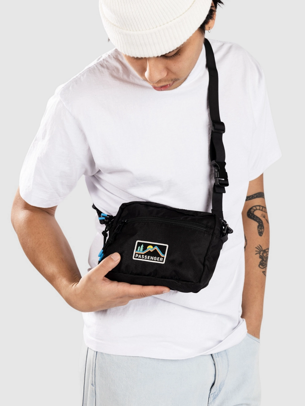 Passenger Mainland Recycled Hip Bag black
