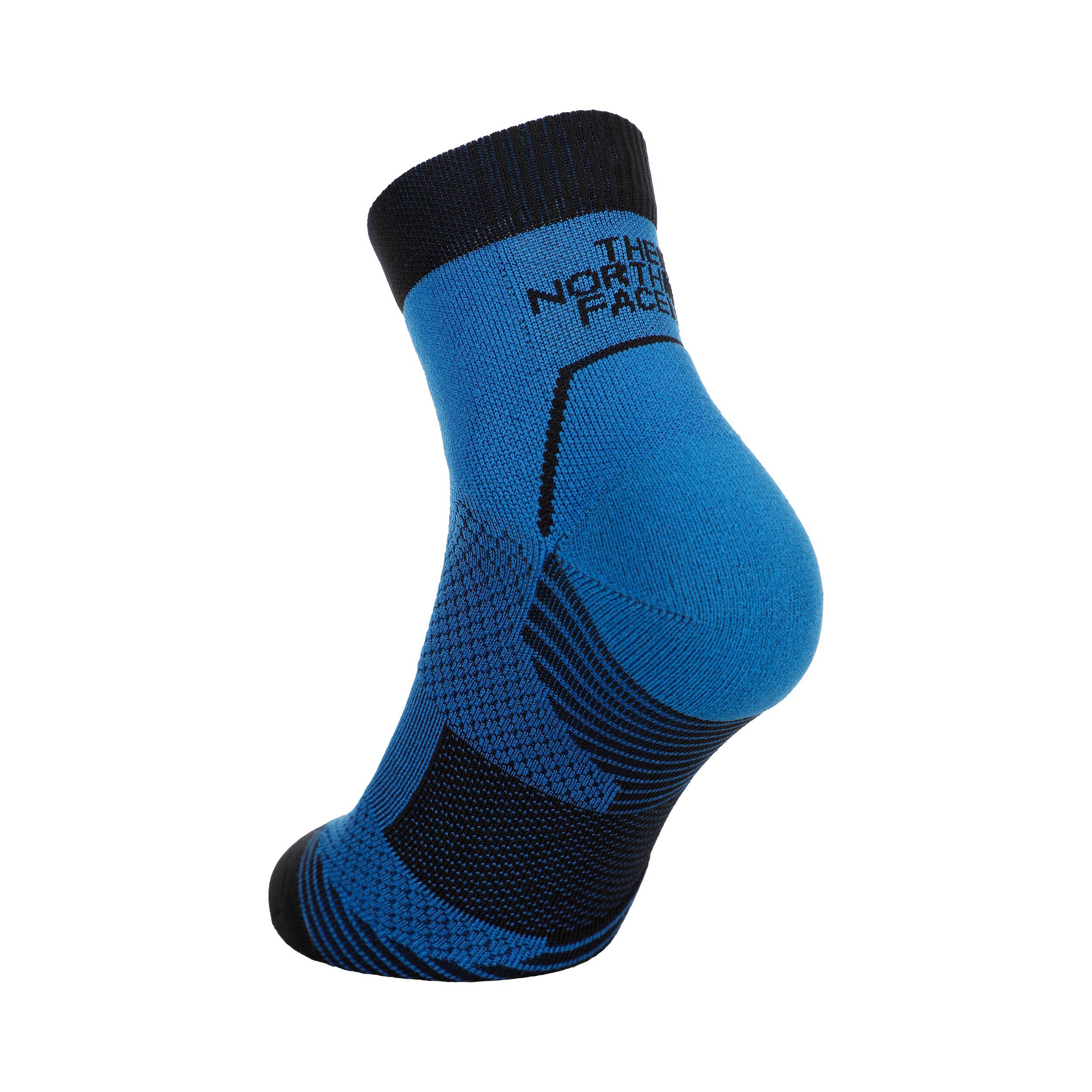 The North Face Trail Run Quarter Sock Chaussettes De Running - Bleu