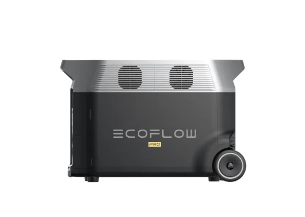 EcoFlow Delta Pro - Transportabel strømstation - AC 220-240 V - litiumjernfosfat - 3600 Wh - Wi-Fi, Bluetooth - output-stikforbindelser: 14