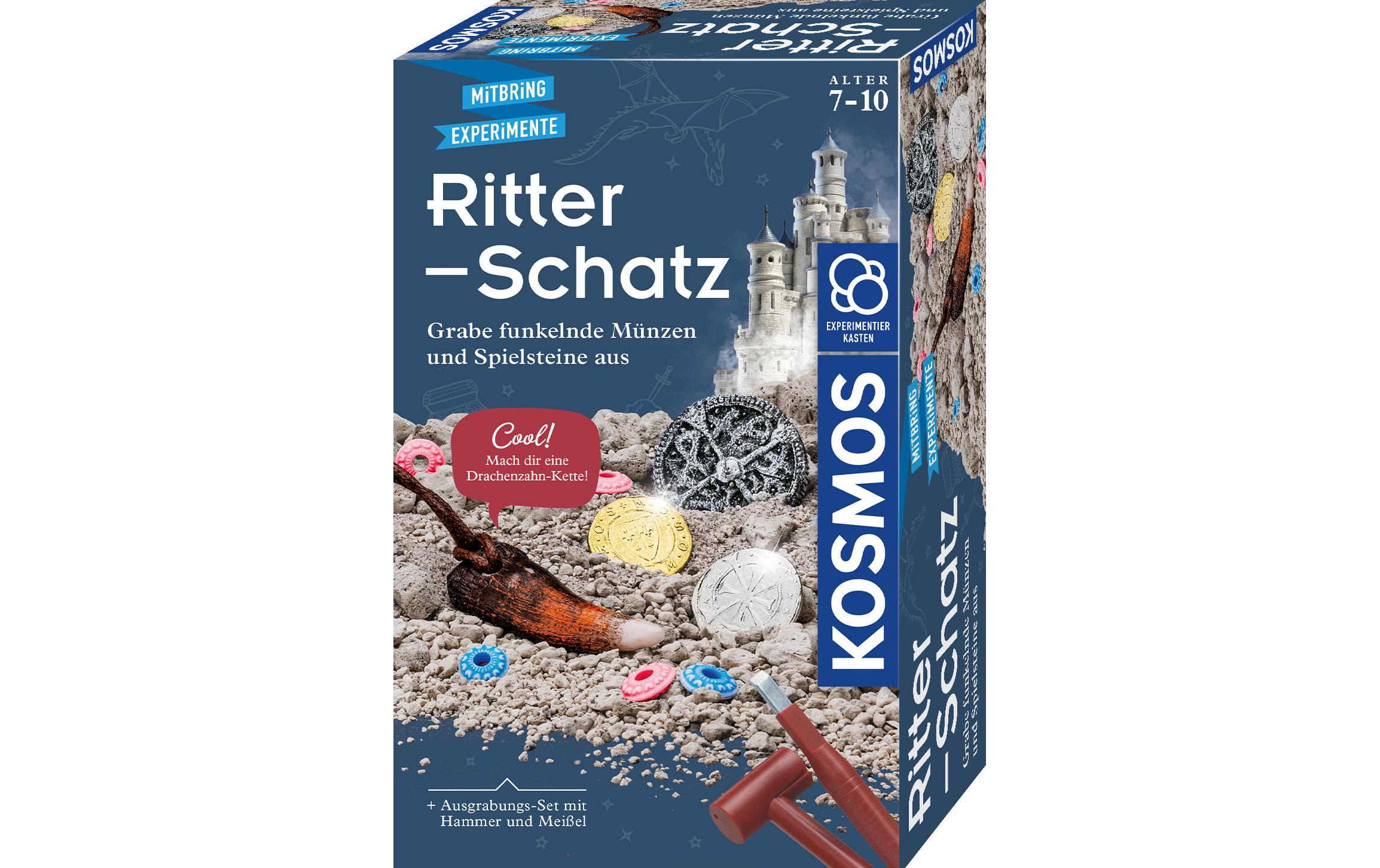 Experimentierkasten Ritter-SchatzMünzen und Spielsteine ausgraben