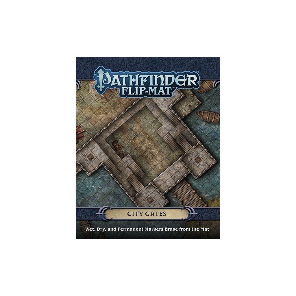 Pathfinder - Flip Mat : City Gates