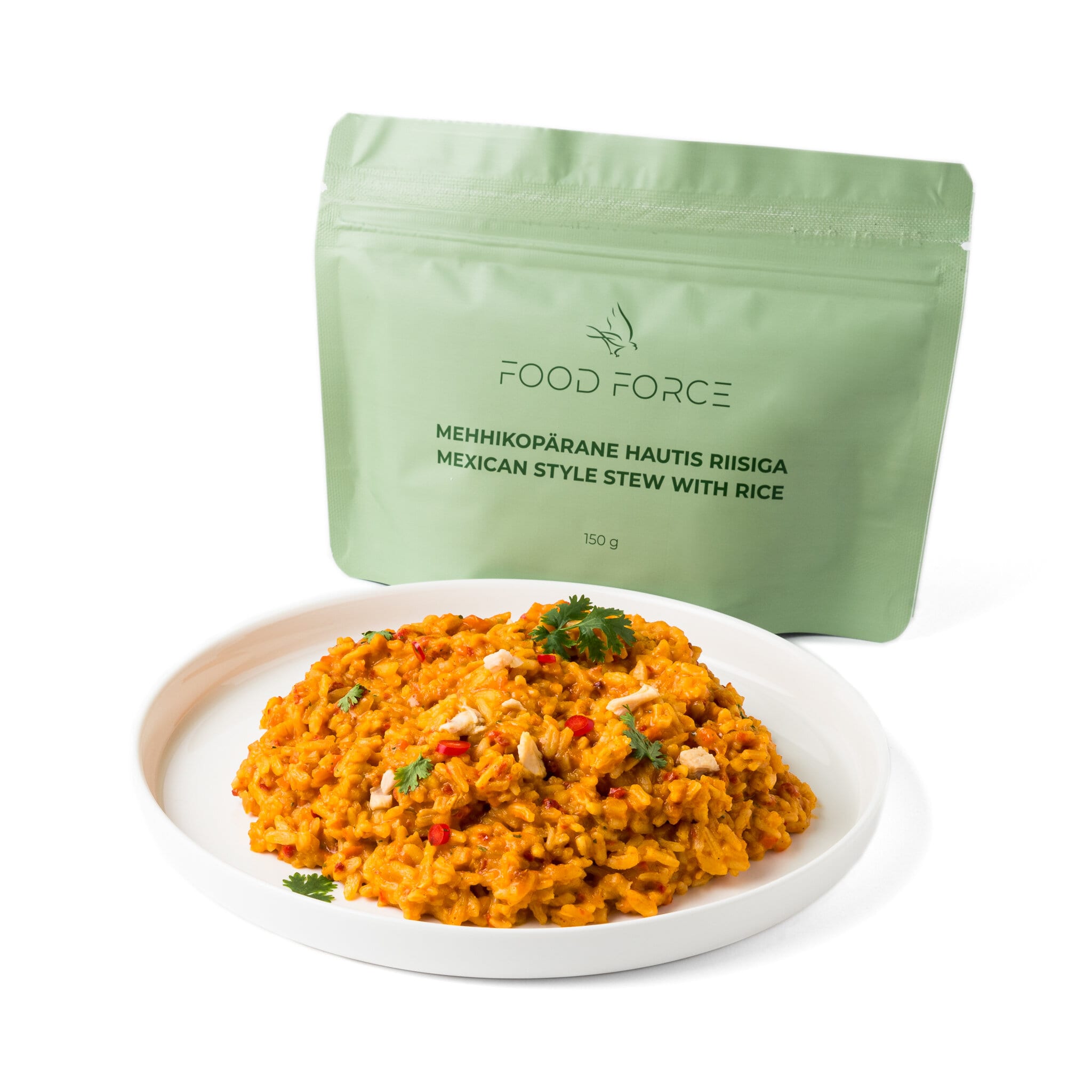 Food Force Mexican style stew with rice<br>Dehydrert - 150g