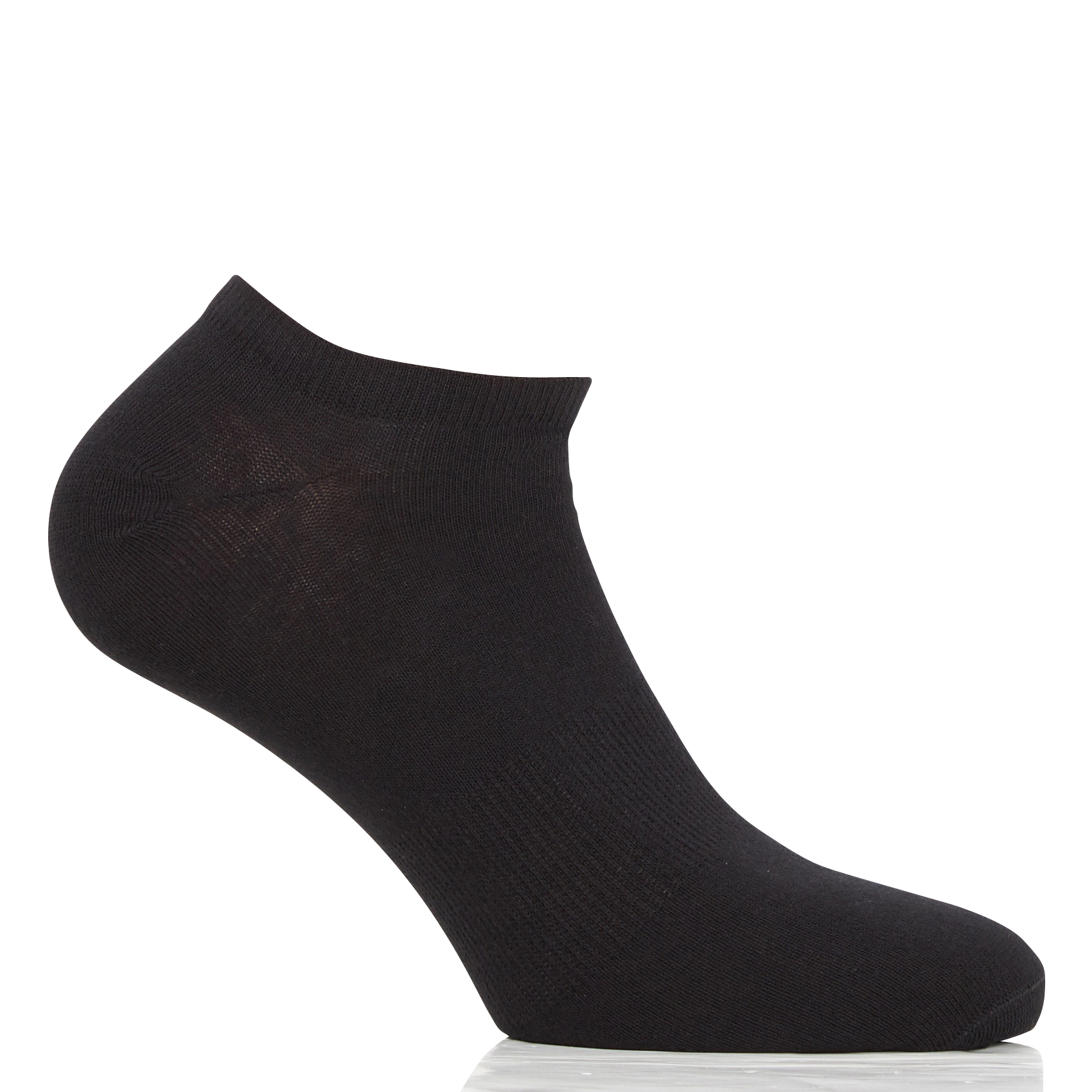 Socquettes en coton mélangé | Noir
