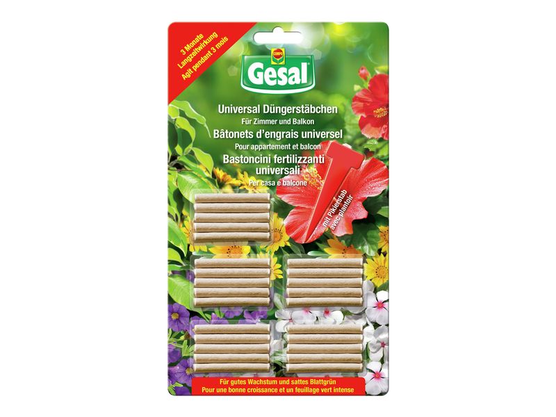 Gesal Universal Düngerstäbchen 30 Stück Zubehör Gartenpflege