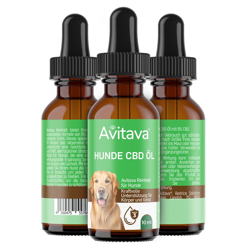 Avitava - CBD Vollspektrum Tropfen für Hunde