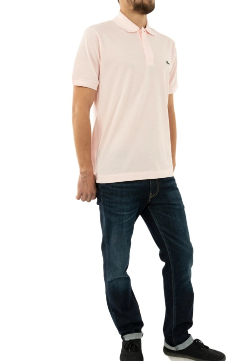 Polos lacoste l1212 t03 flamant