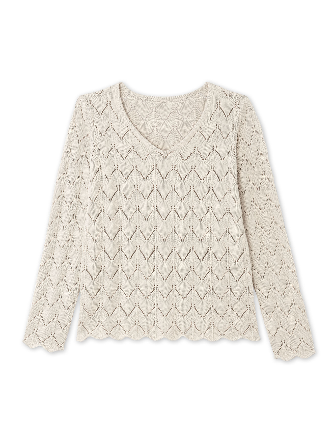Pull fantaisie pur coton