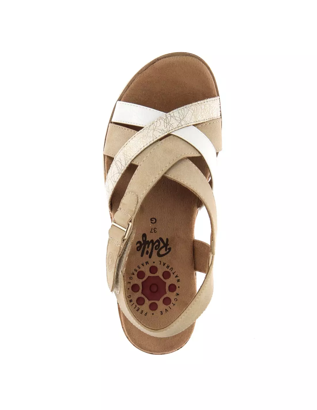 RELIFE 4887-22702-09 - Sandales & nu-pieds Beige