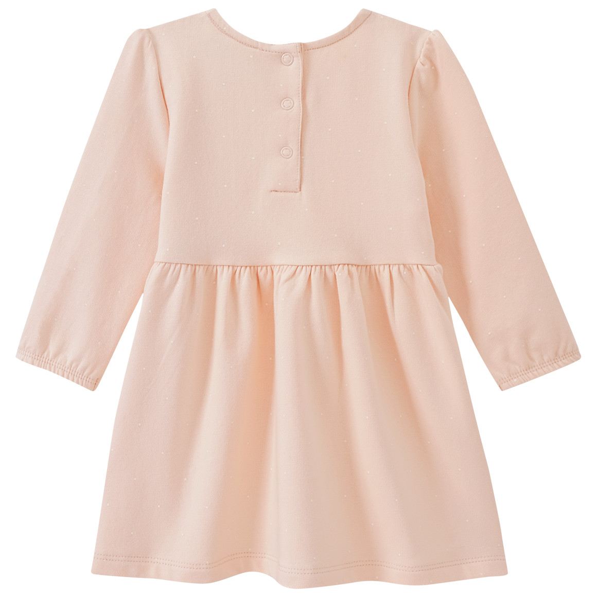 Topomini Bambi Kleid aus Bio-Baumwolle creme