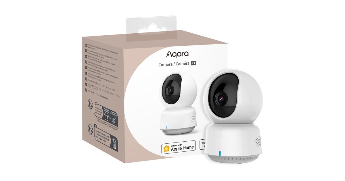AqaraCamera E1  (Wit, Wi-Fi 6, Bluetooth 5.2)