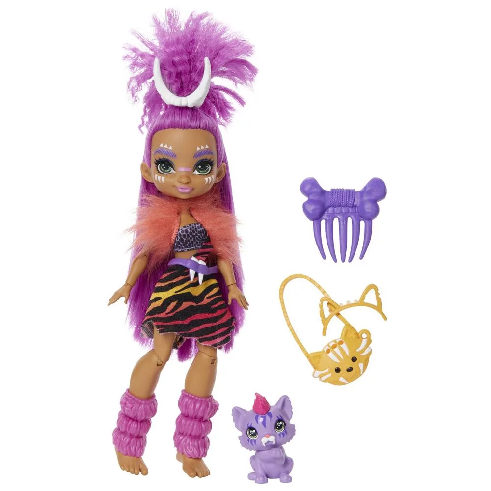 POUPEE CAVE CLUB ET ACCESSOIRES ROARALAI 20 CM
