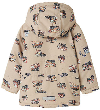 Name It Dynejakke - NmmMax - Oxford Tan/Trucks