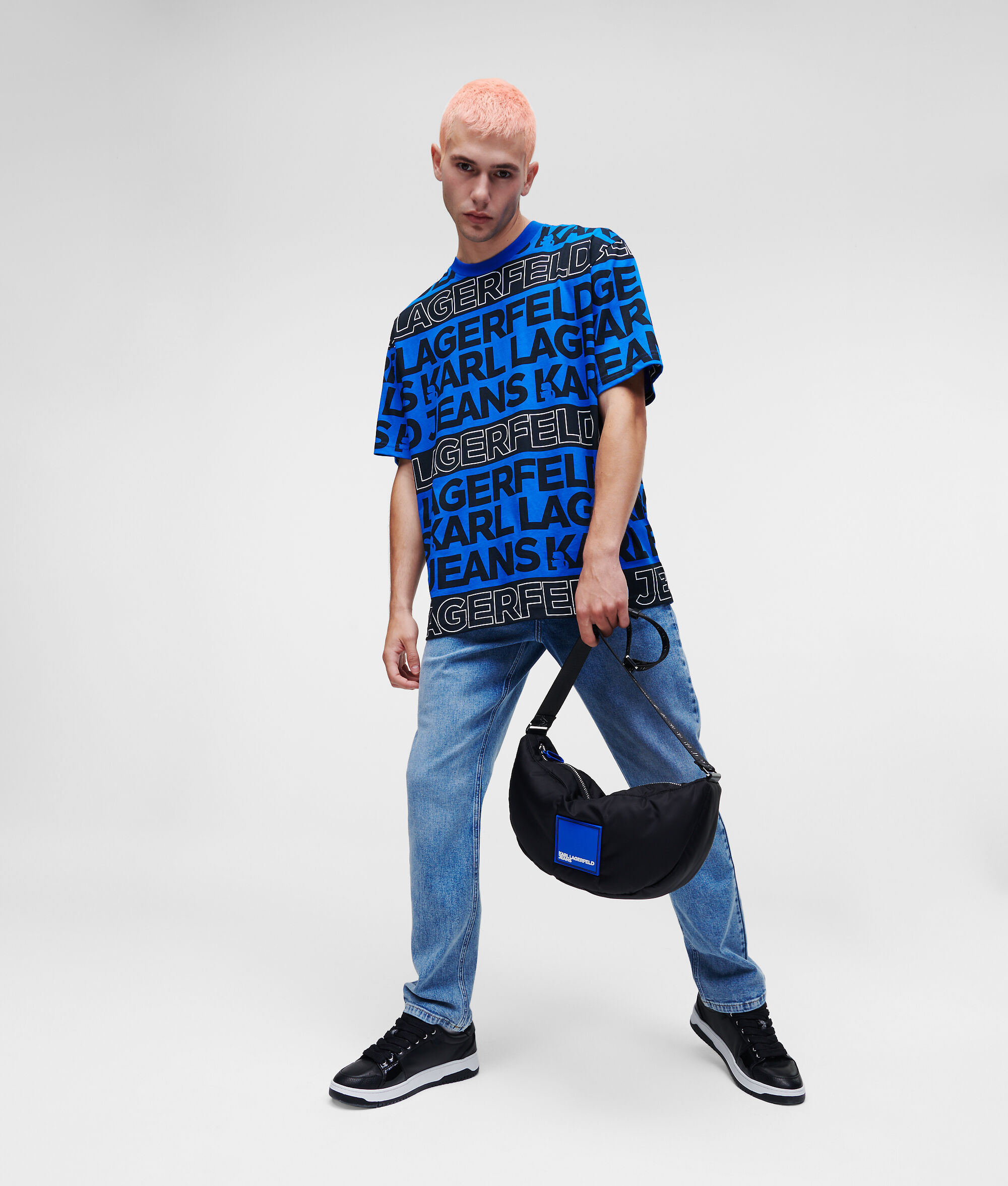 T-SHIRT LOGO KLJ FAÇON ALL-OVER
