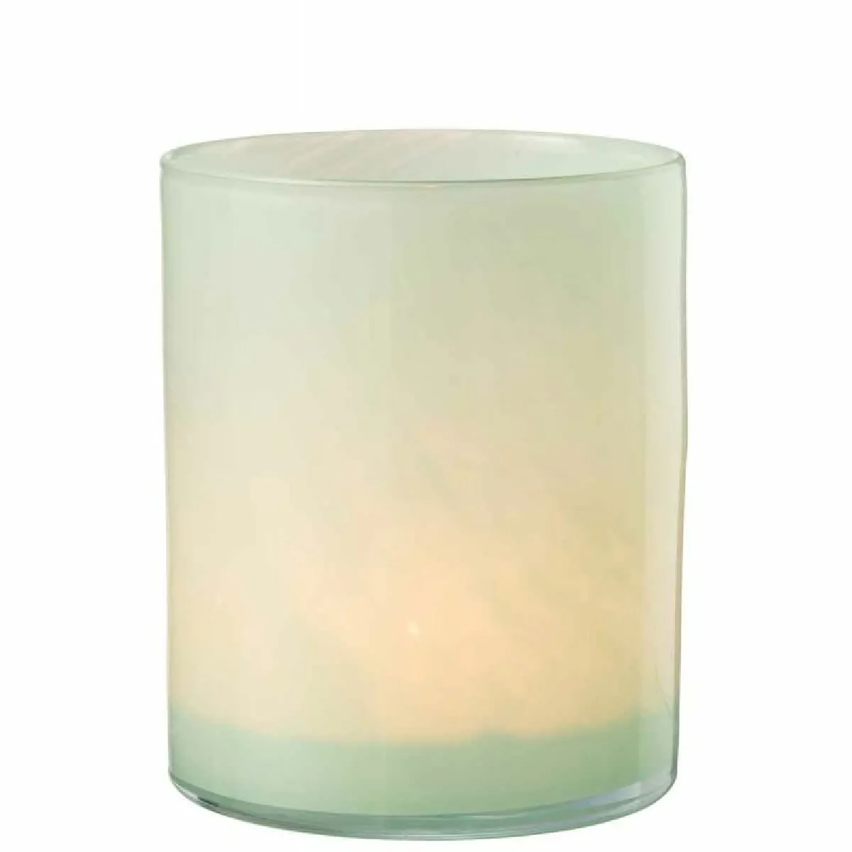 Paris Prix Photophore Design Verre Jade - 18 cm