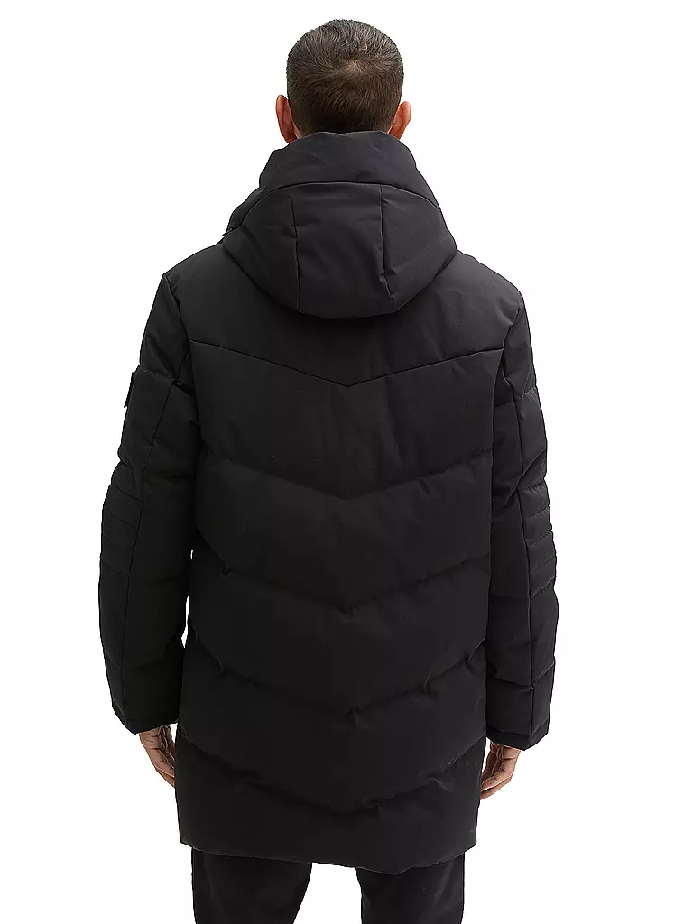 TOM TAILOR Parka schwarz