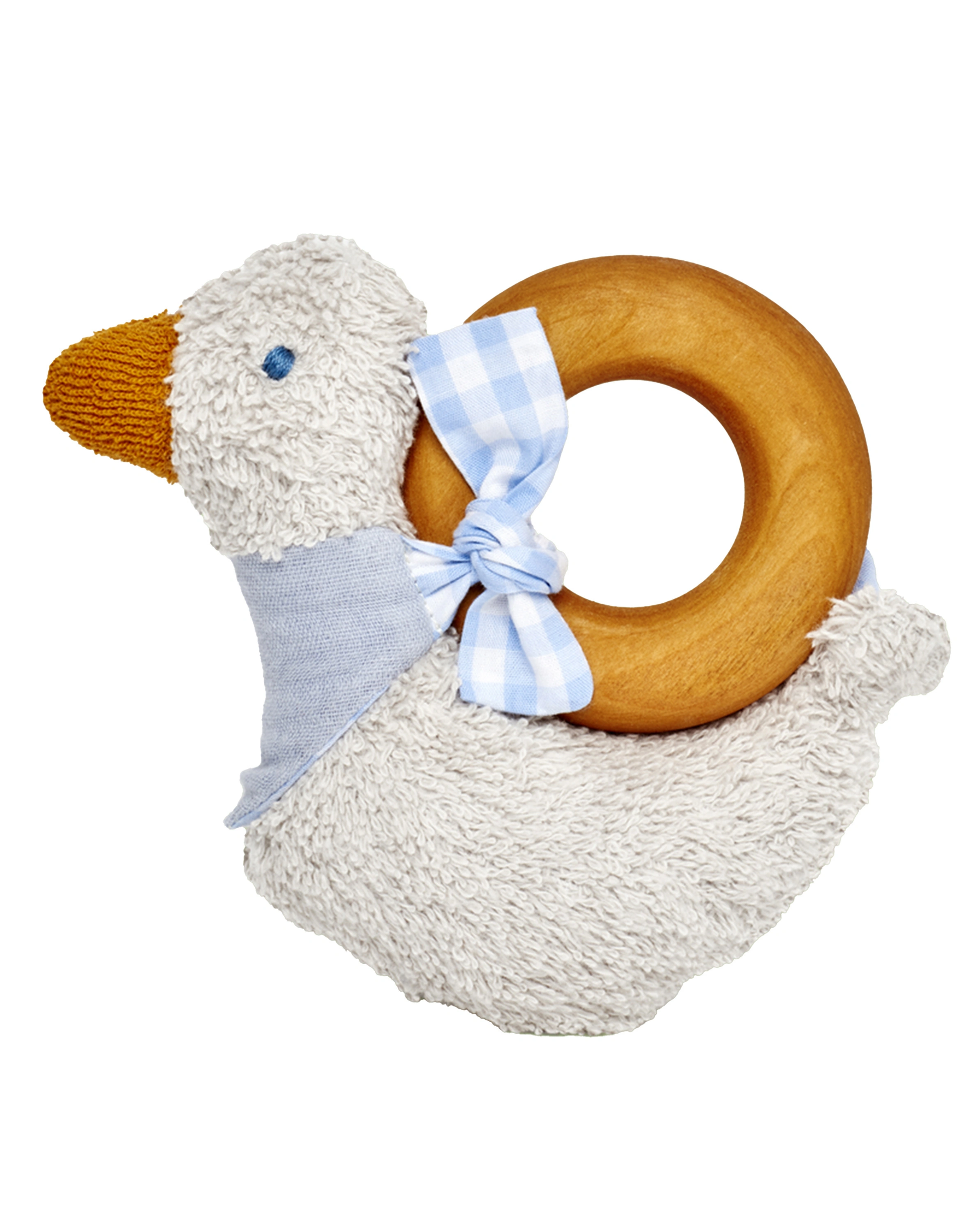 Greifling MINI ENTE in hellblau