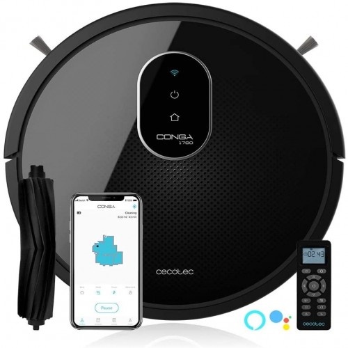 Aspirador robô Conga 1790 Ultra Smart, preto