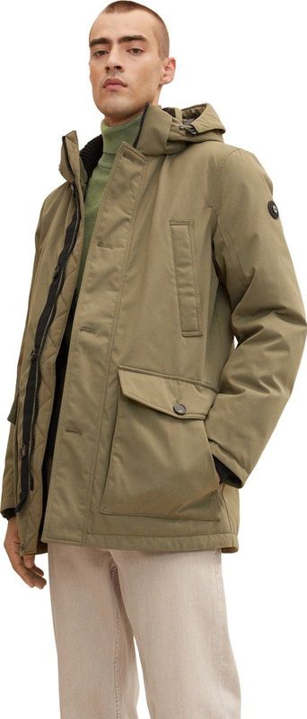 Tom Tailor - 1032495 - Heren Parka Jas - Waterafstotend - Regular Fit