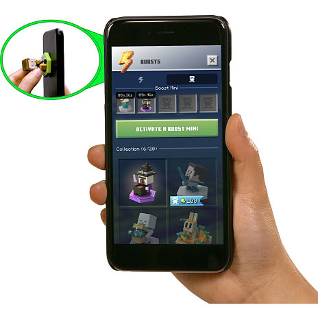 Minecraft Boost minifigur 2-pak, sortiment
