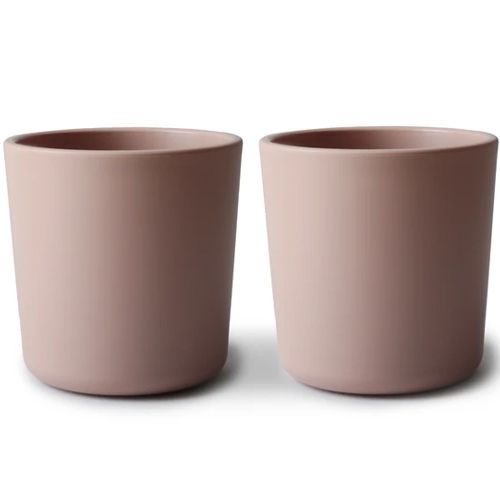 Mushie kinderbekers blush - 2st