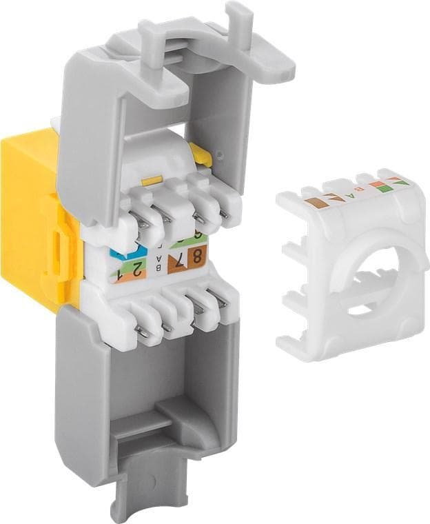 Goobay Keystone modul RJ45 CAT 6A, UTP