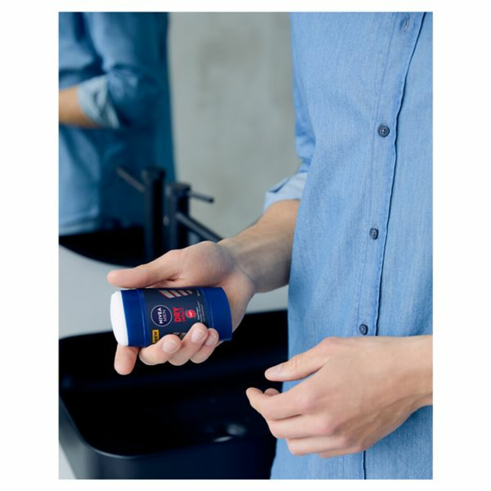 5x Nivea Men Deodorent Stick Dry Impact50 ml